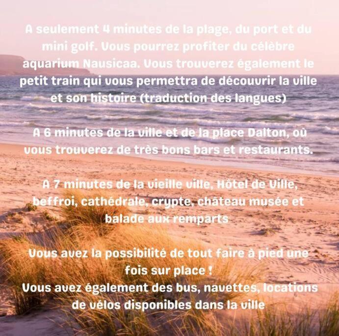 Appartement Vue Mer Boulogne-sur-Mer Kültér fotó